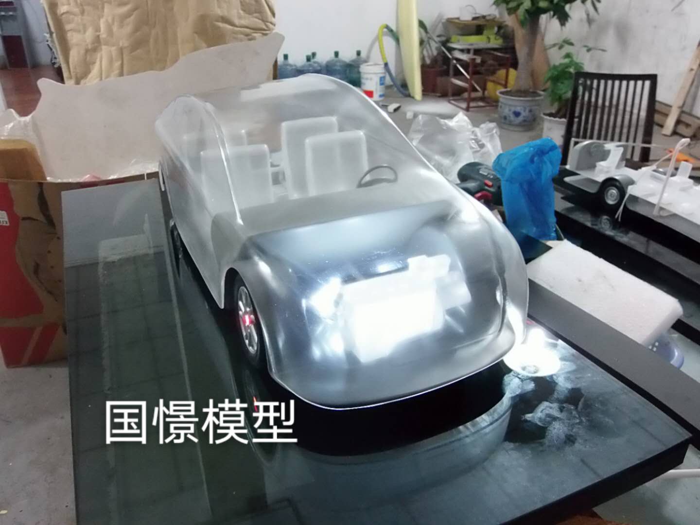 祁东县透明车模型